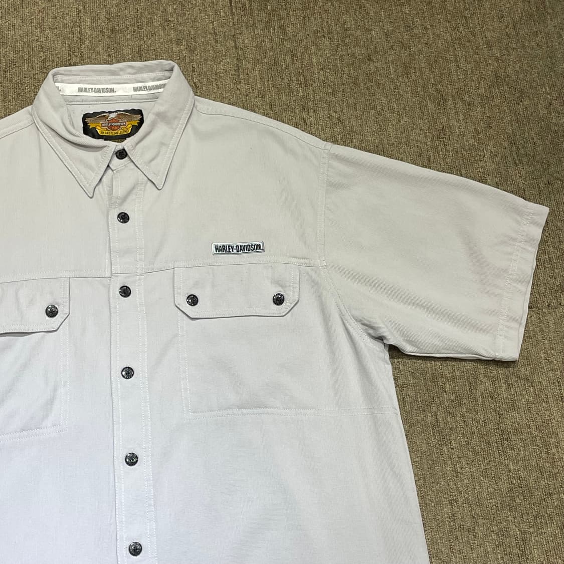 (L) Harley Daividson 할리데이비슨 포켓 셔츠  상품이미지3