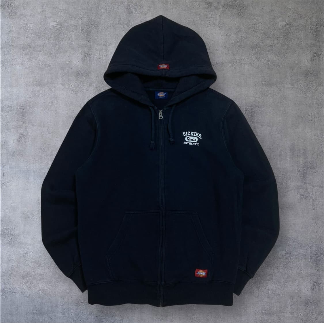 디키즈 y2k 스몰 로고 네이비 후드 집업 상품이미지1