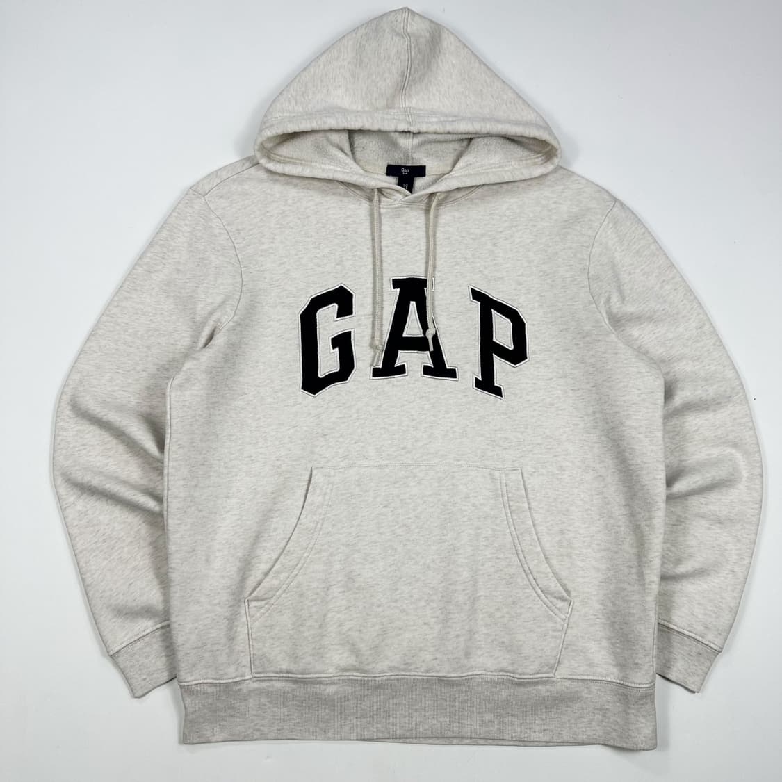 갭 gap 빅로고 오트밀 후드티 (S) 상품이미지2