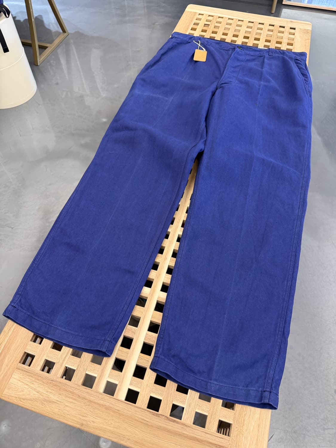 WASHED PURPLE NAVY OLD VINTAGE 프렌치워크팬츠 상품이미지6