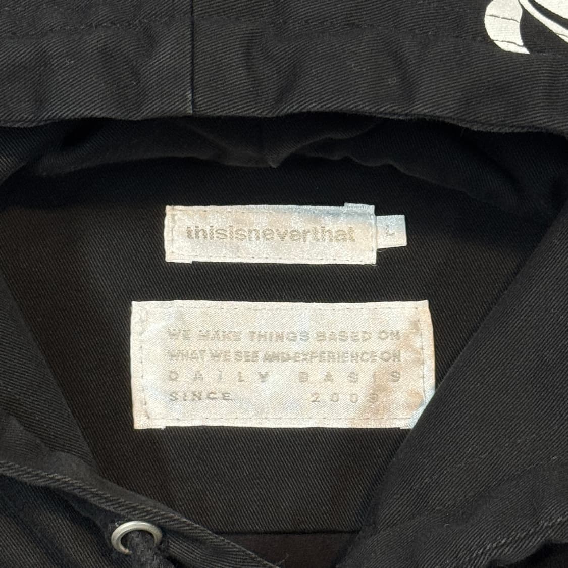 L) 디스이즈네버댓 디네댓 후드 버튼 셔츠 상품이미지8