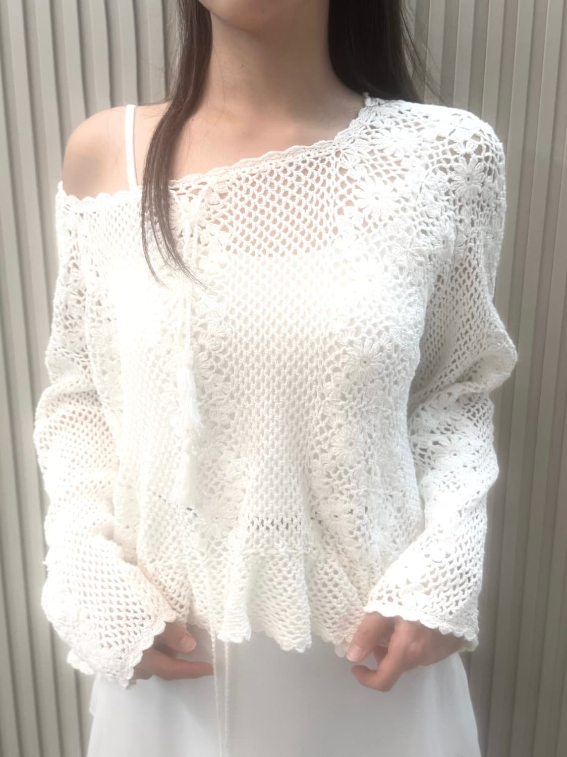 크로쉐 니트 상품이미지1