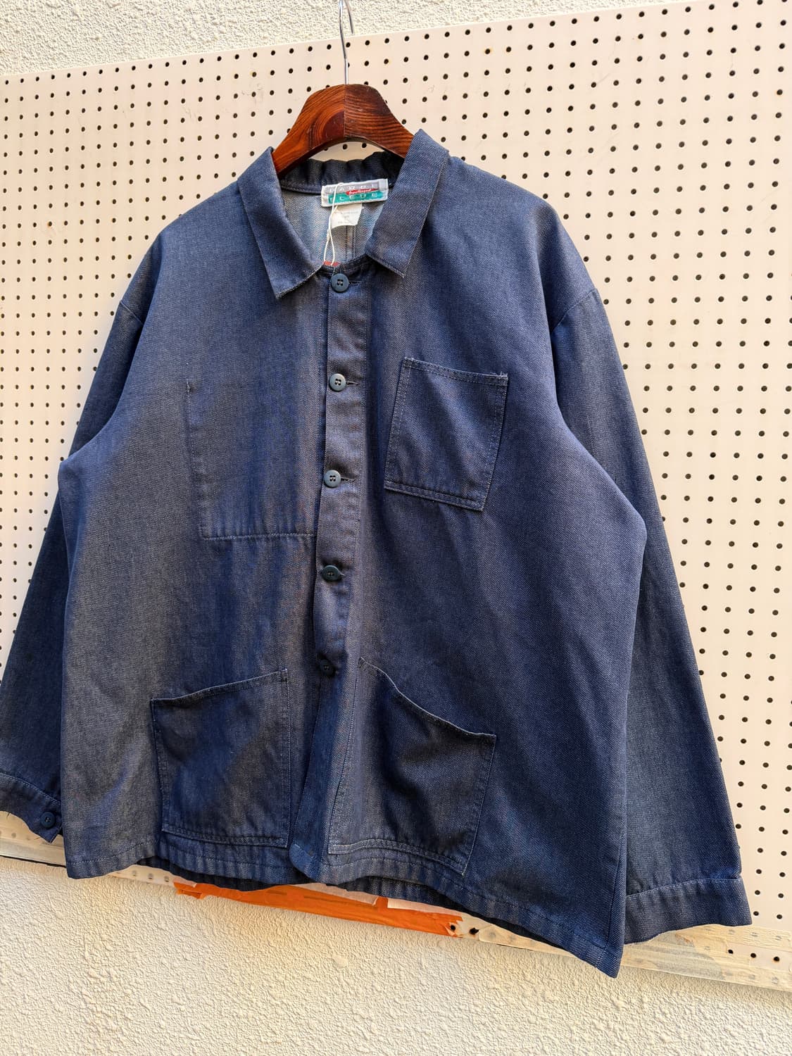 OLD VINTAGE DENIM FRENCH 데님 프렌치워크자켓 상품이미지4