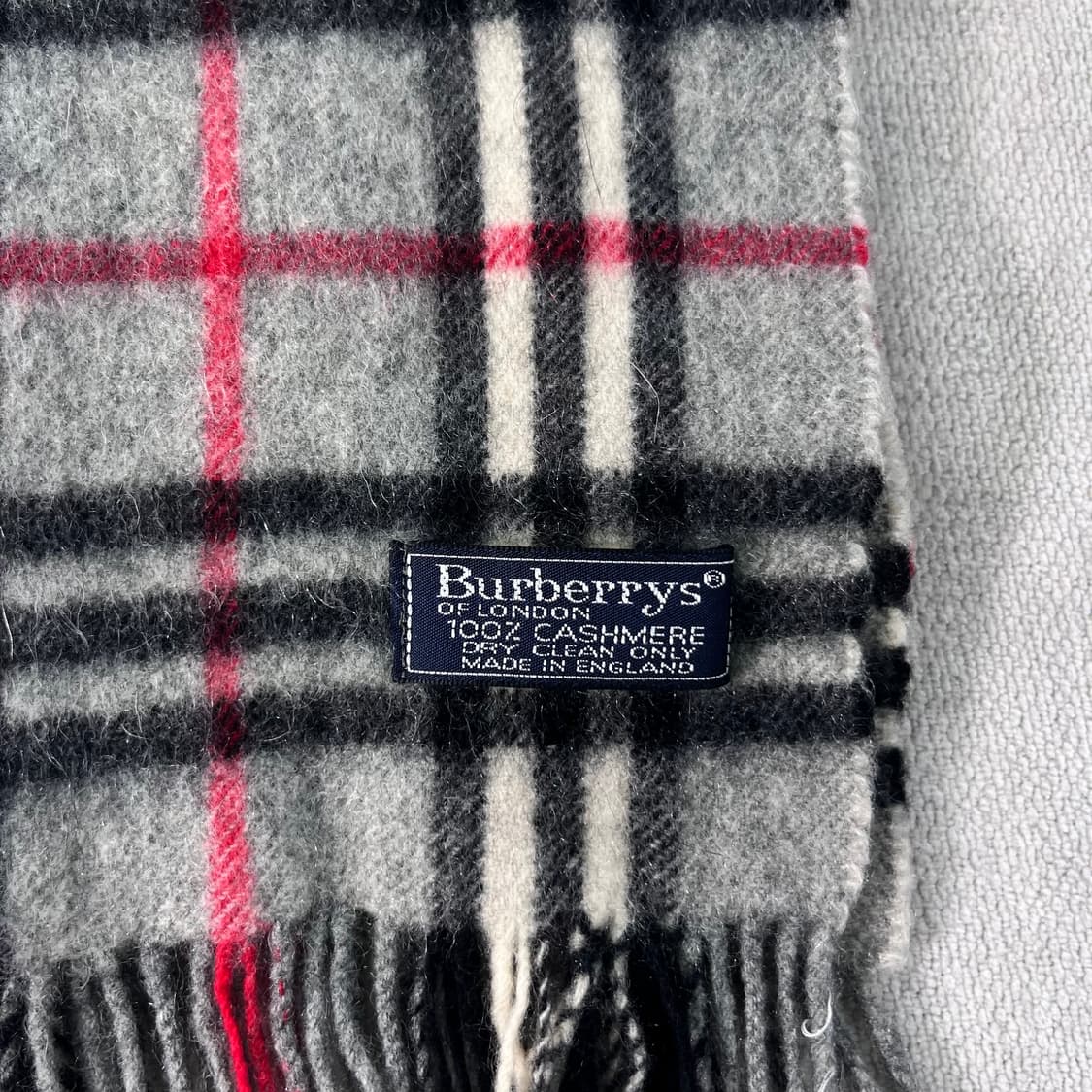 버버리 노바체크 캐시미어 머플러 상품이미지3