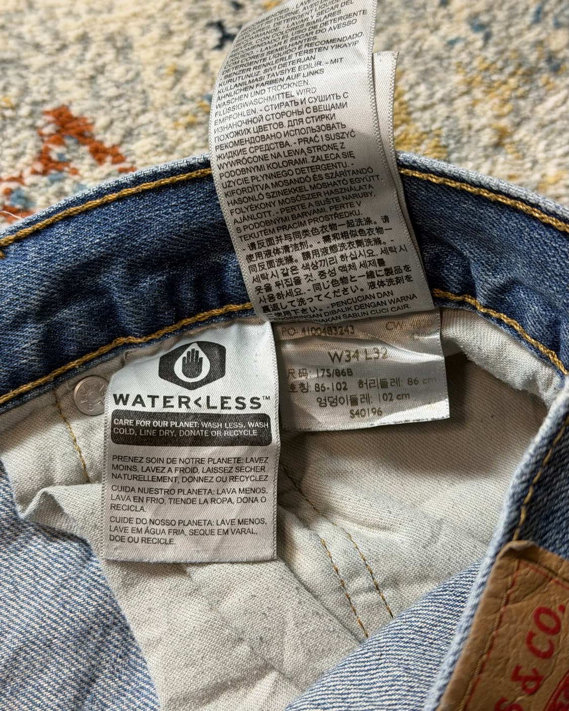 리바이스 빈티지 569 청바지 [SE-225] 상품이미지10