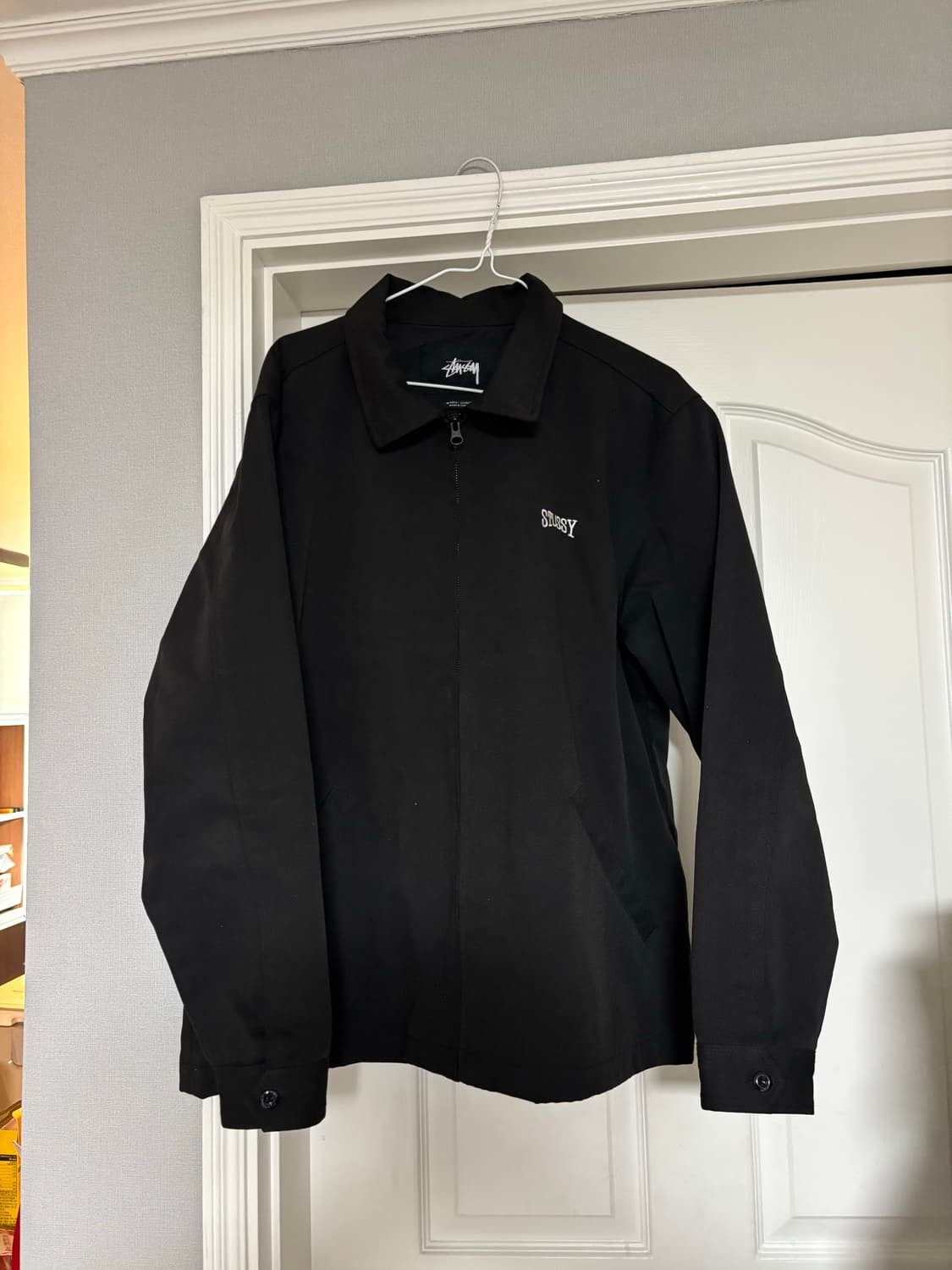 [L] 스투시 인터네셔널 백로고 자켓  상품이미지2