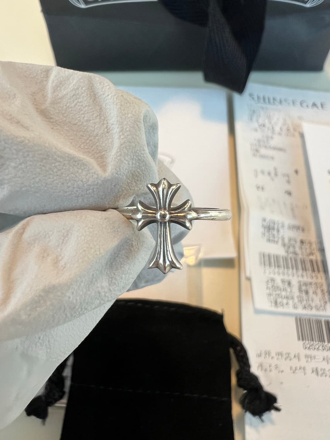 [us3] 크롬하츠 크로스 버블검링 상품이미지2