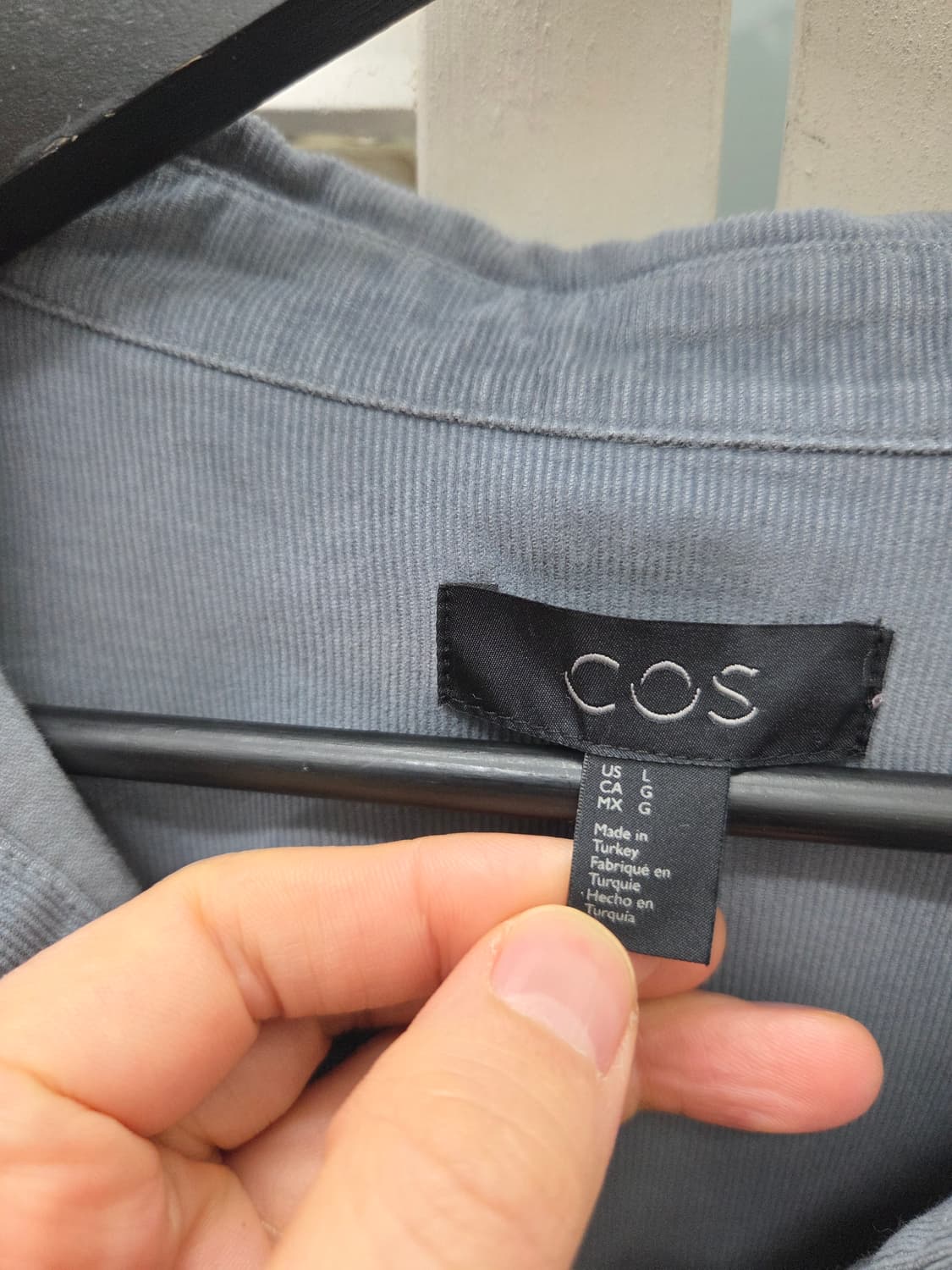 코스 오버사이즈 코듀로이 셔츠 상품이미지2