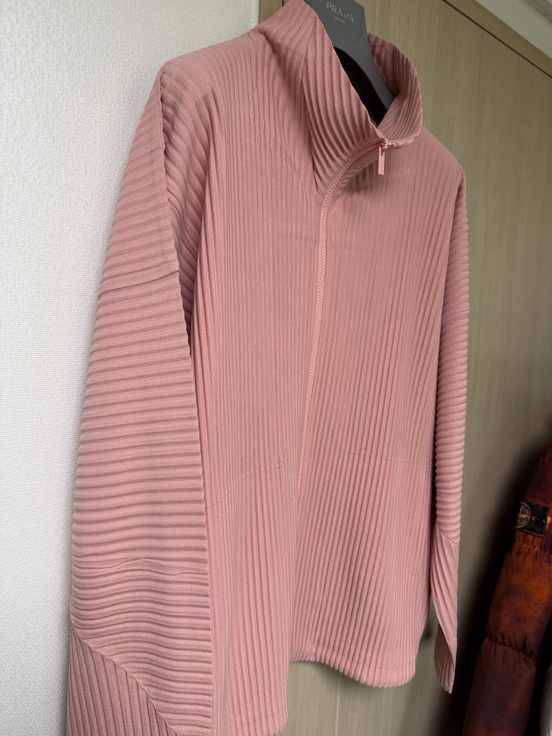 [3] 옴므플리세 플리츠 집업 자켓 JL114 상품이미지2