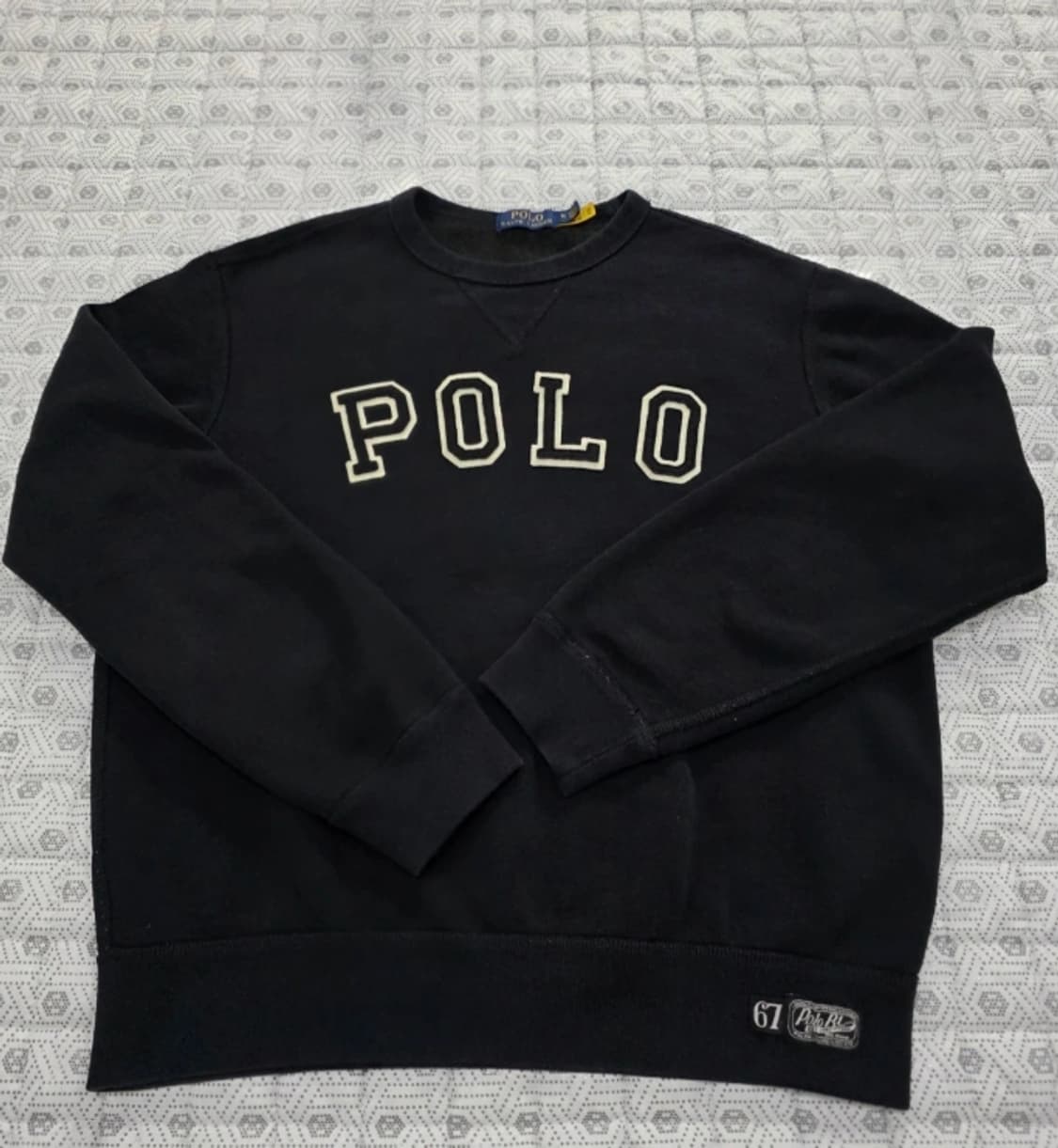 폴로 랄프로렌 블랙 맨투맨 M 신형 상품이미지4