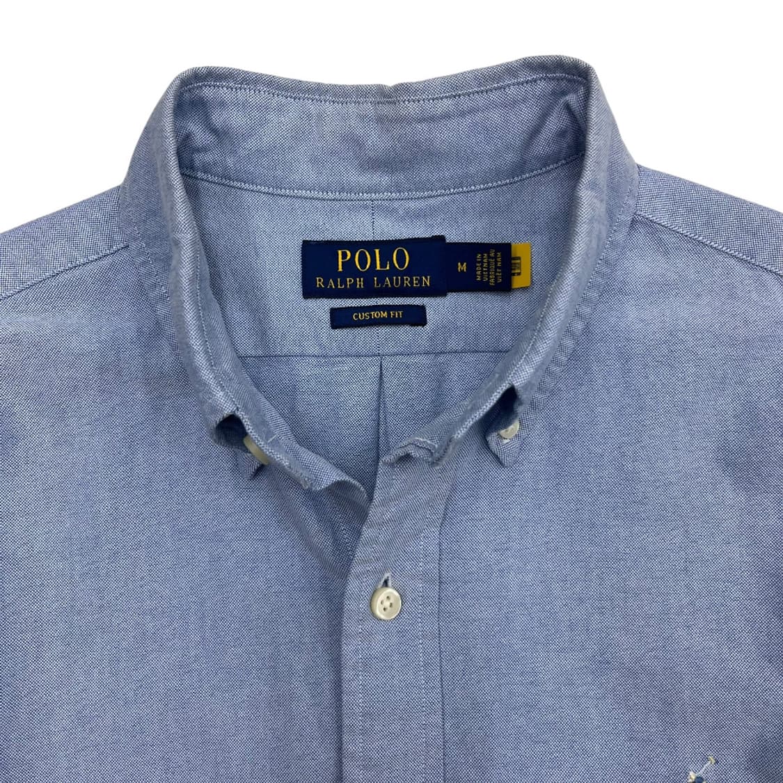 폴로 랄프로렌 옥스포드 소라 셔츠 M 상품이미지5