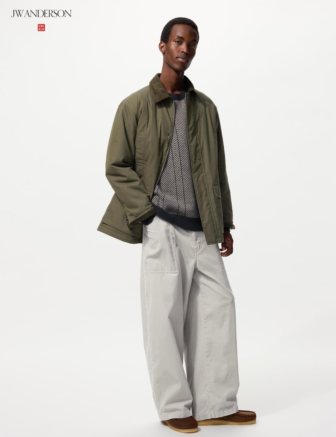 유니클로 x jwa 코듀로이 워크팬츠 XL (새상품) 상품이미지1