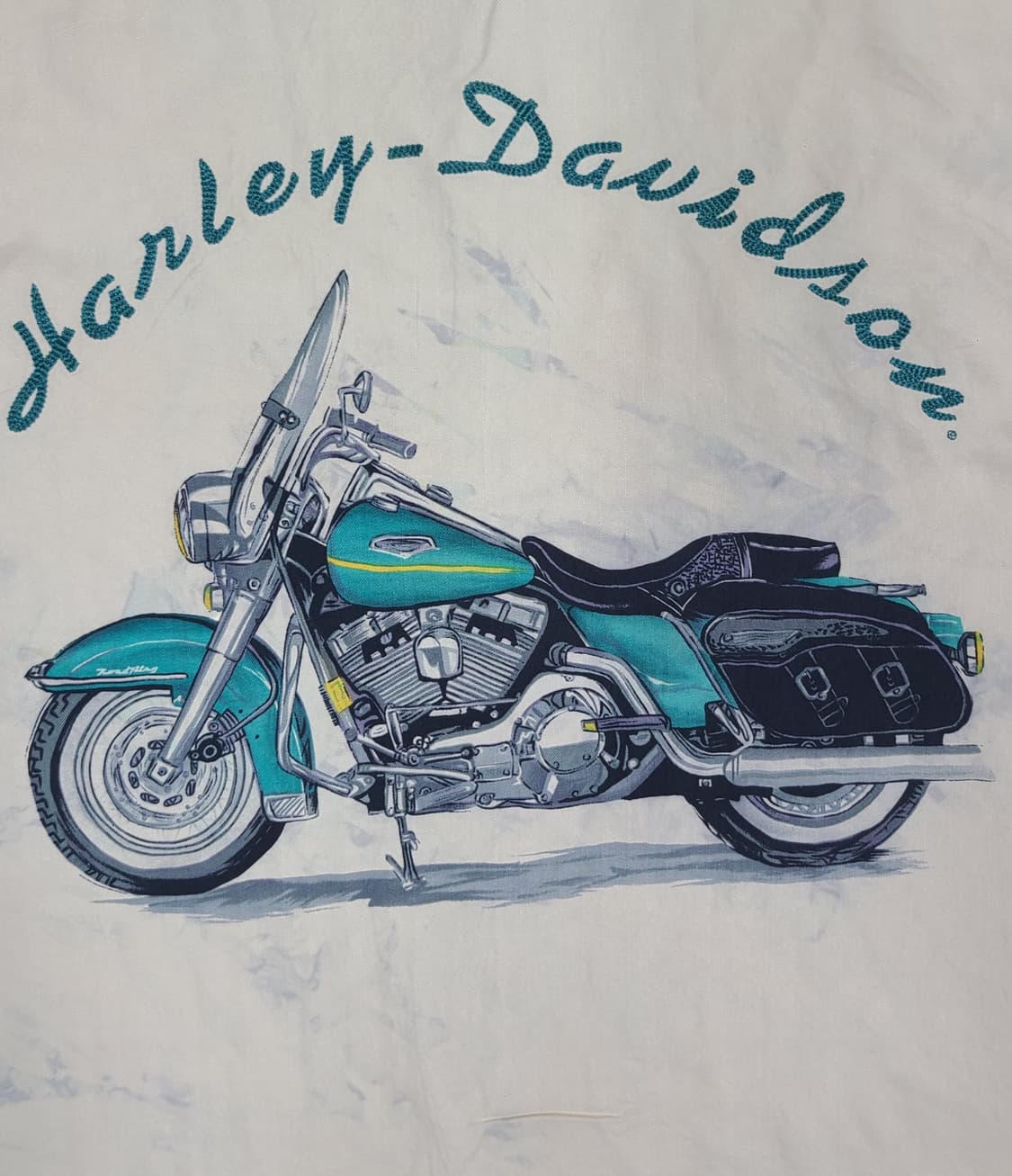 Harley Davidson X Tori Richard 하와이안 실크셔츠 상품이미지1