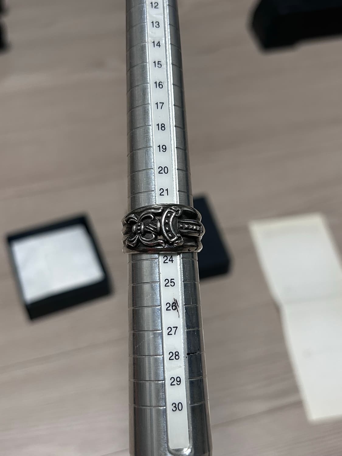 [us10.5] 크롬하츠 대거링 상품이미지8