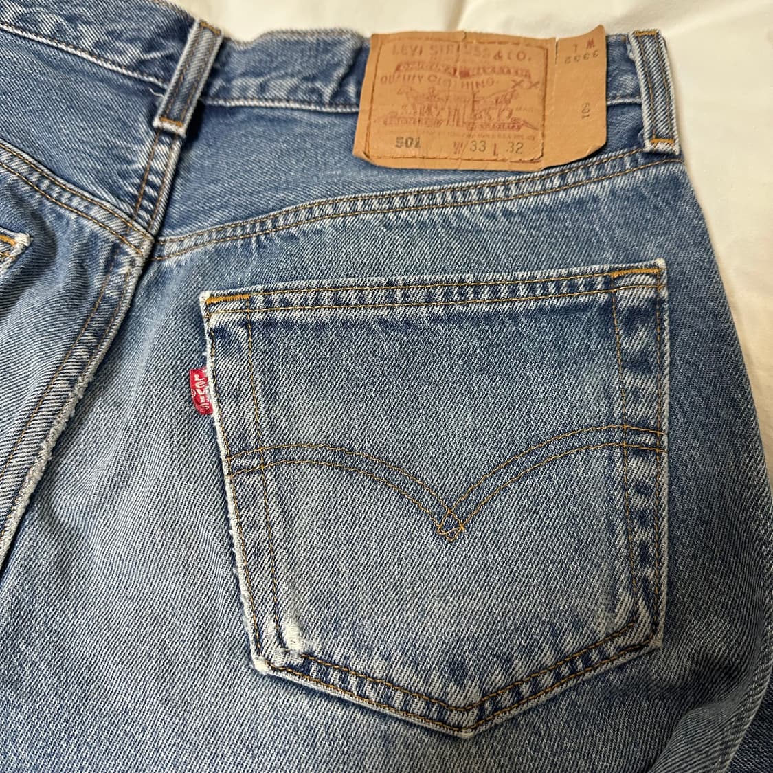 [33/32] 리바이스 빈티지 501 중청 상품이미지3