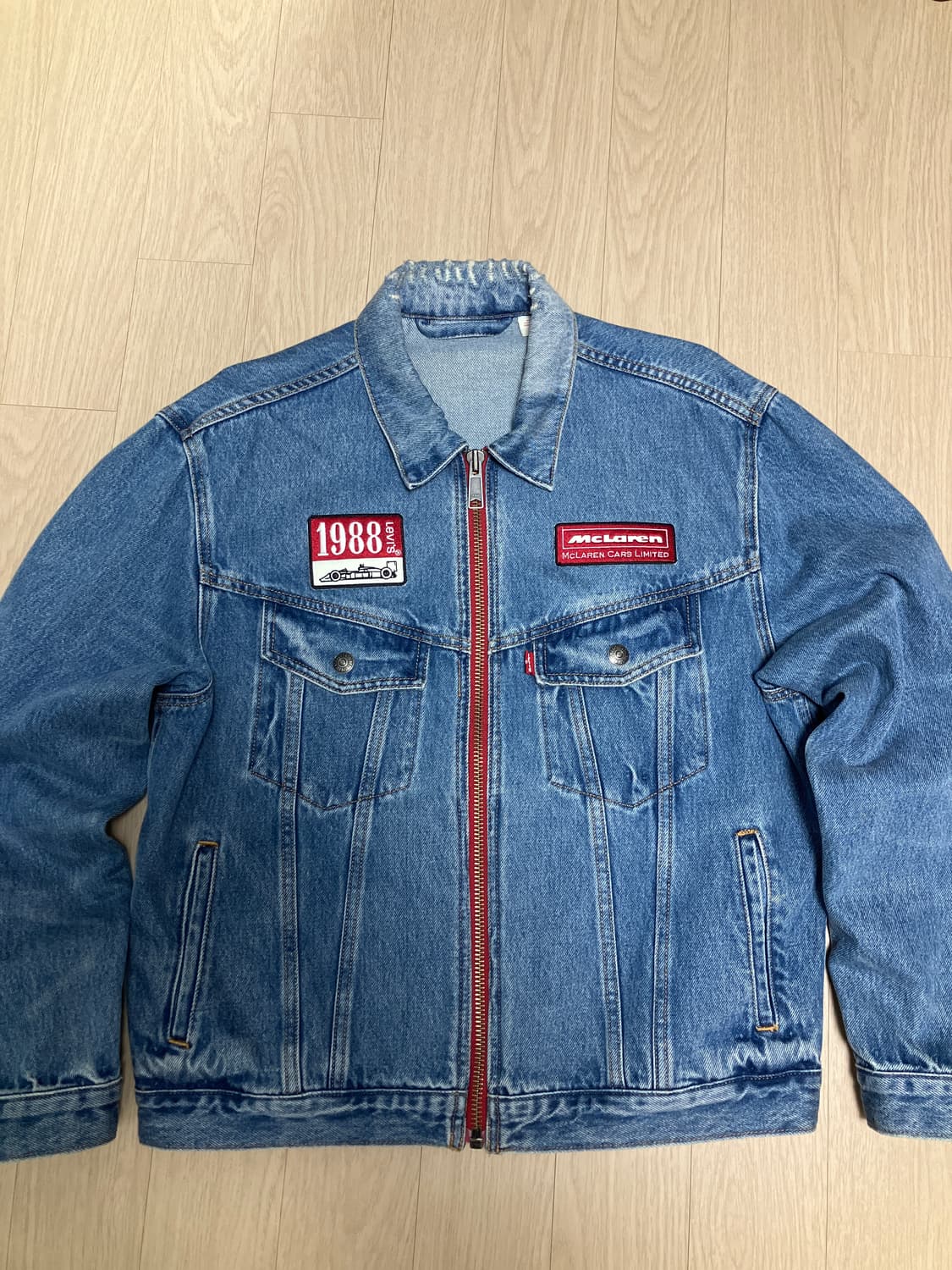 Levi's x McLaren F1 Team 트러커 자켓 상품이미지1