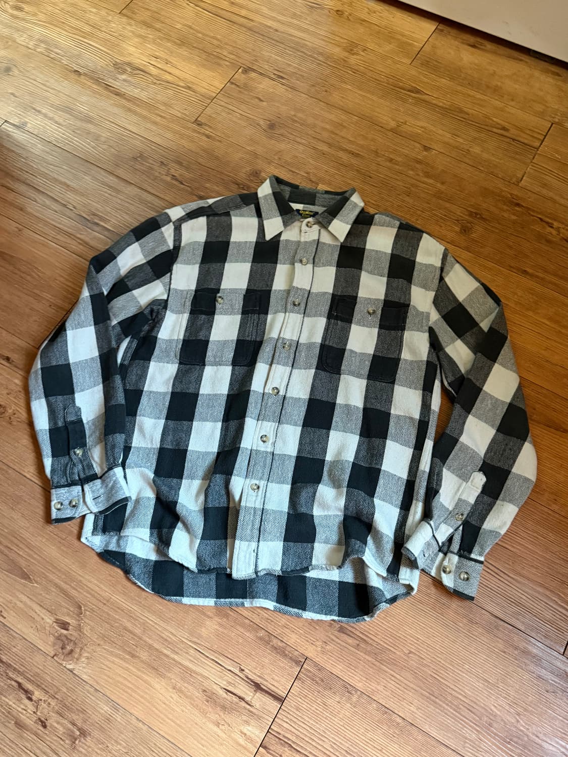 oshkosh 체크 워크셔츠 L 상품이미지1