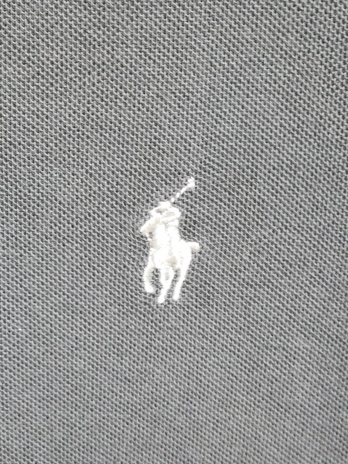 (L) 랄프로렌 폴로 카라티 차콜 긴팔 티셔츠  상품이미지4