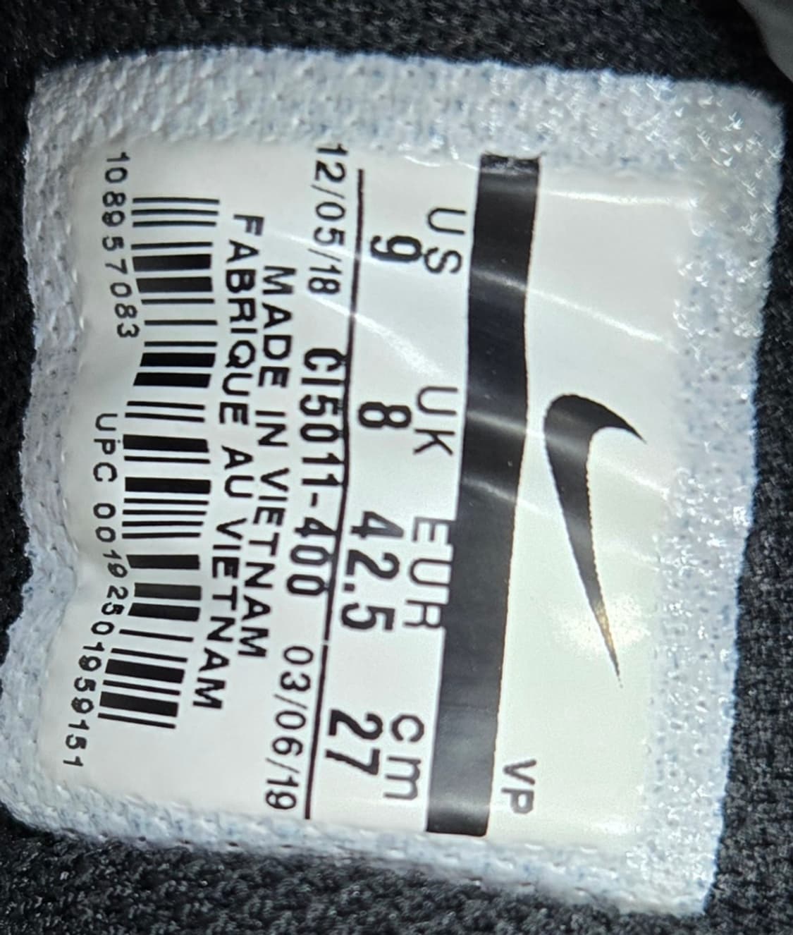 나이키 270mm- 에어 맥스 97 블랙 레이서 블루 상품이미지7