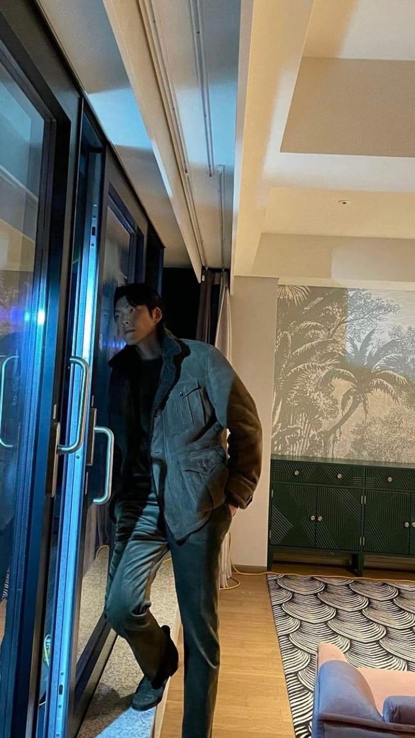 랄프로렌 퍼플라벨 김우빈님 무스탕 판매 합니다. 상품이미지1