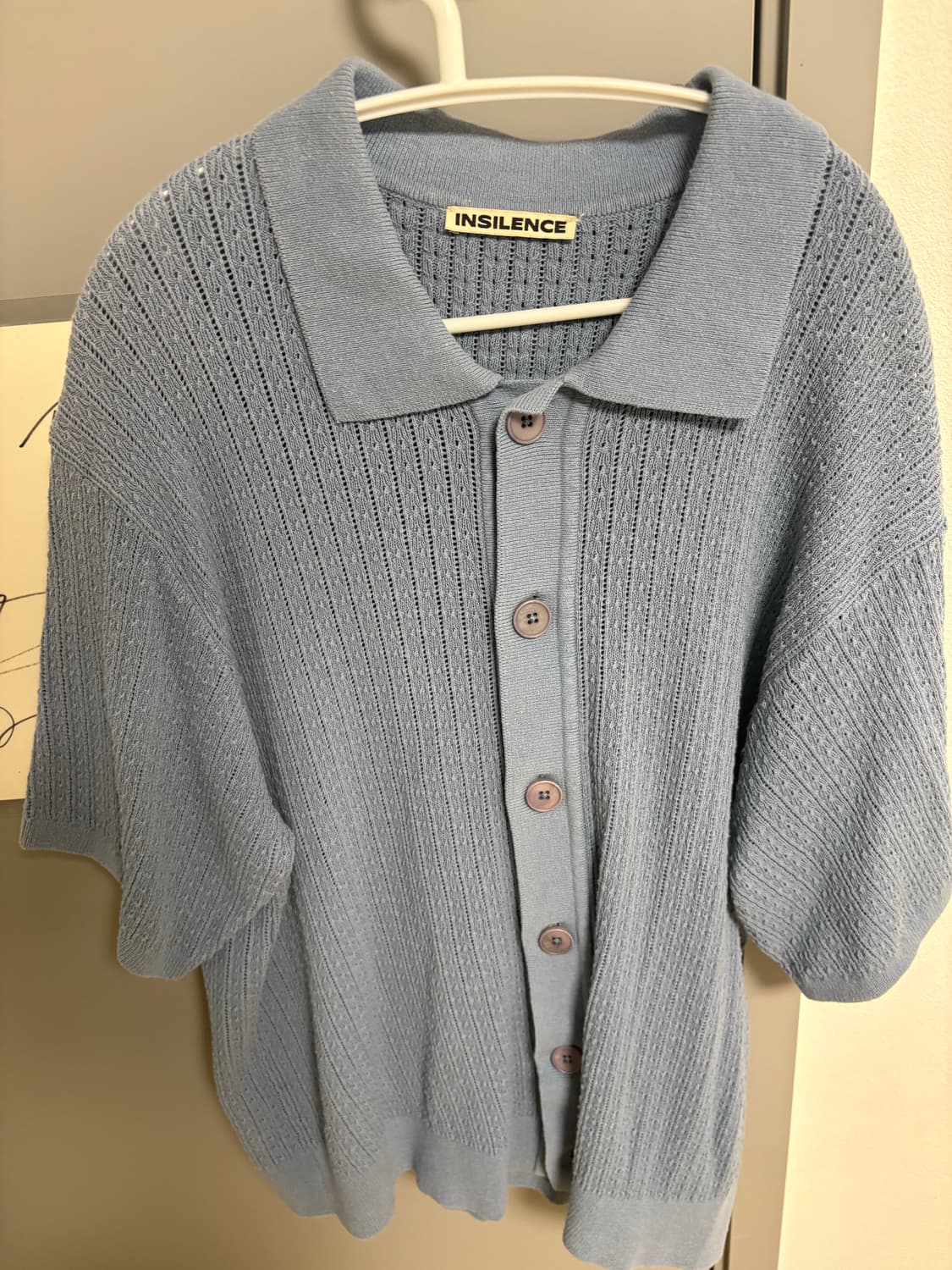 인사일런스 반팔니트 상품이미지1