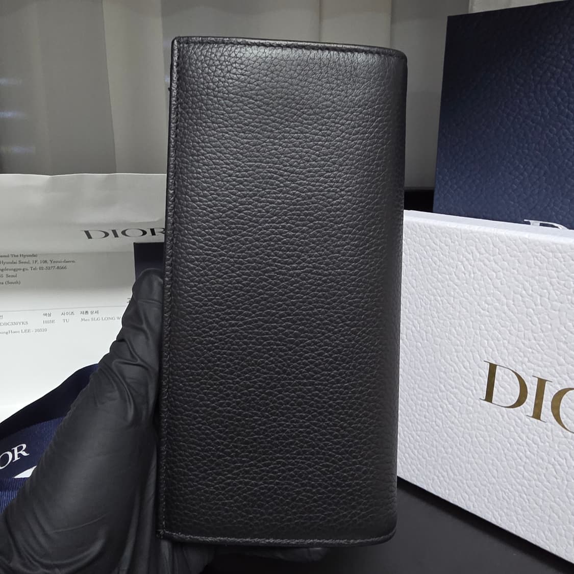 {클로젯}[새상품급 백화점 풀셋]디올 오블리크 새들 장지갑 상품이미지3