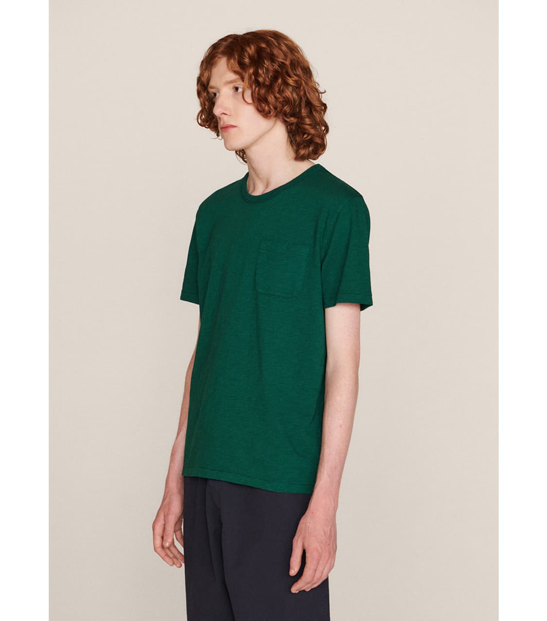 [L] YMC WILD ONES 반팔티셔츠 포켓티셔츠 그린 상품이미지3