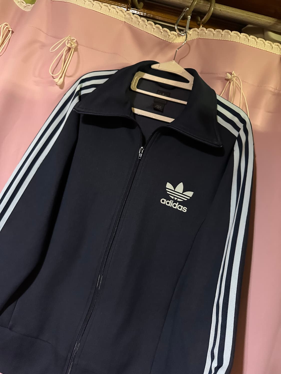 아디다스져지 아디다스 유로파 트랙탑 네이비 하늘 불꽃져지 집업 희귀 대장 상품이미지2