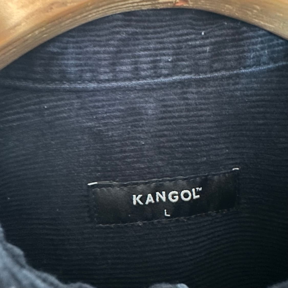 L 캉골 코듀로이 셔츠 네이비 상품이미지3