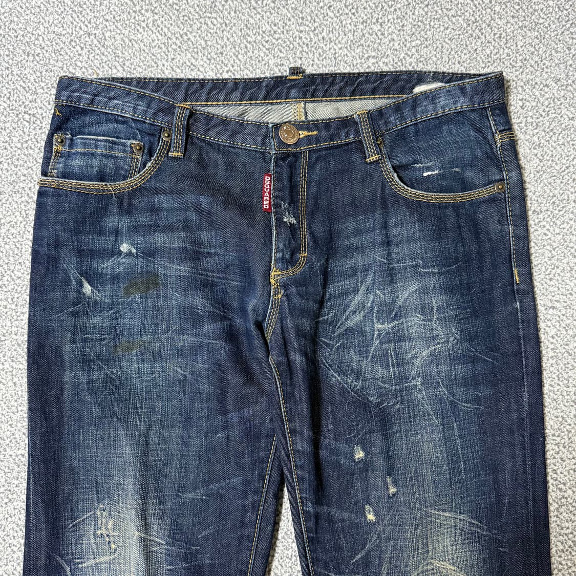 디스퀘어드 데미지 데님 32-33 상품이미지4