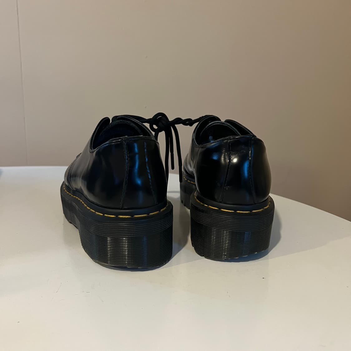 닥터마틴 1461 쿼드 블랙 스무스 더비 슈즈 상품이미지3