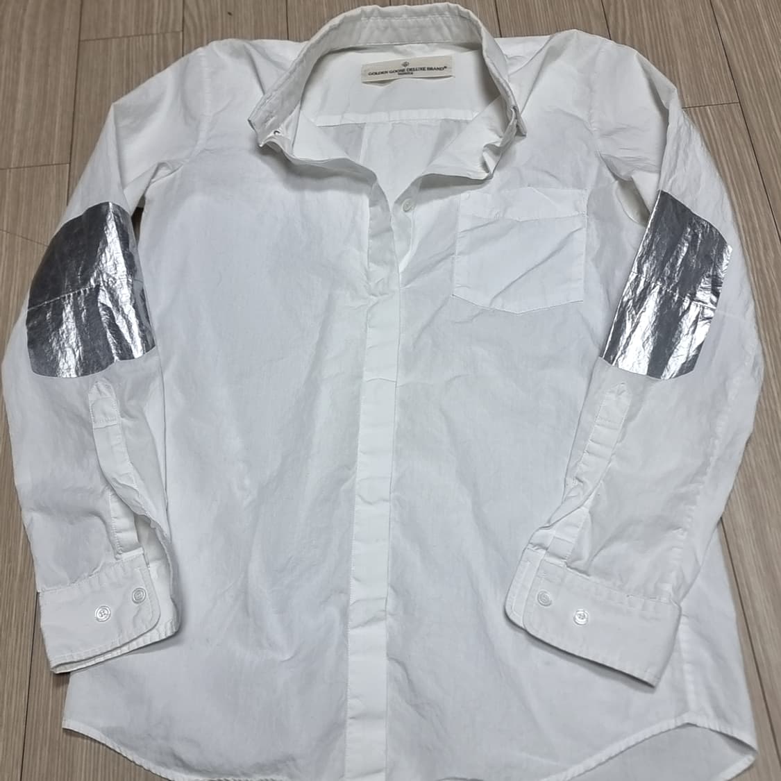 골든구스 LUXE BRAND 화이트 셔츠(xs) 상품이미지2