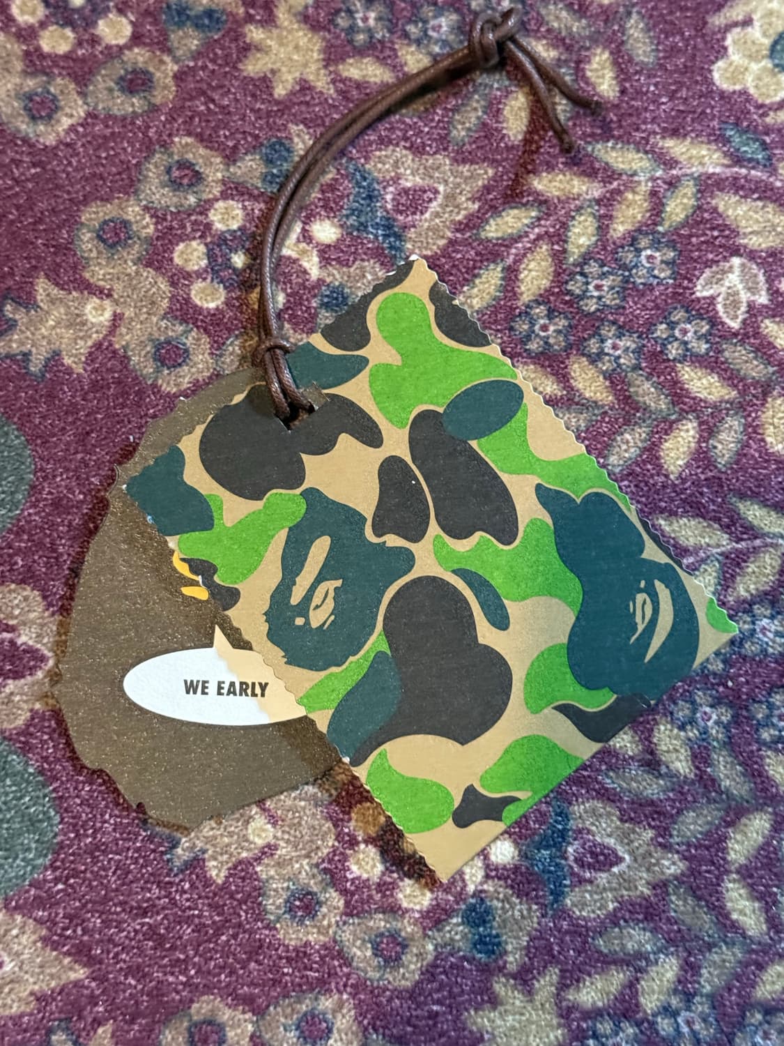 베이프 샤크 카모 후드집업 그린 L 상품이미지9