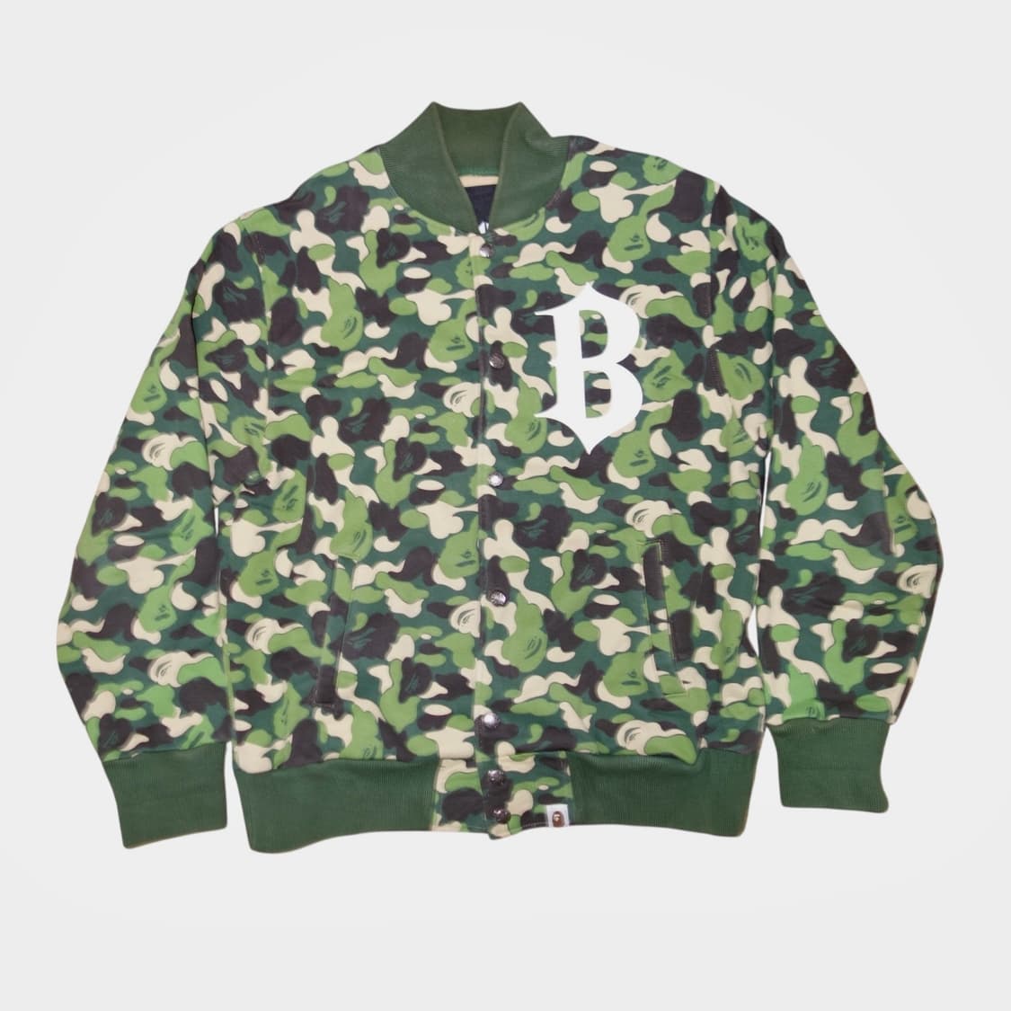 베이프 00s OG 카모 바시티 자켓 상품이미지1