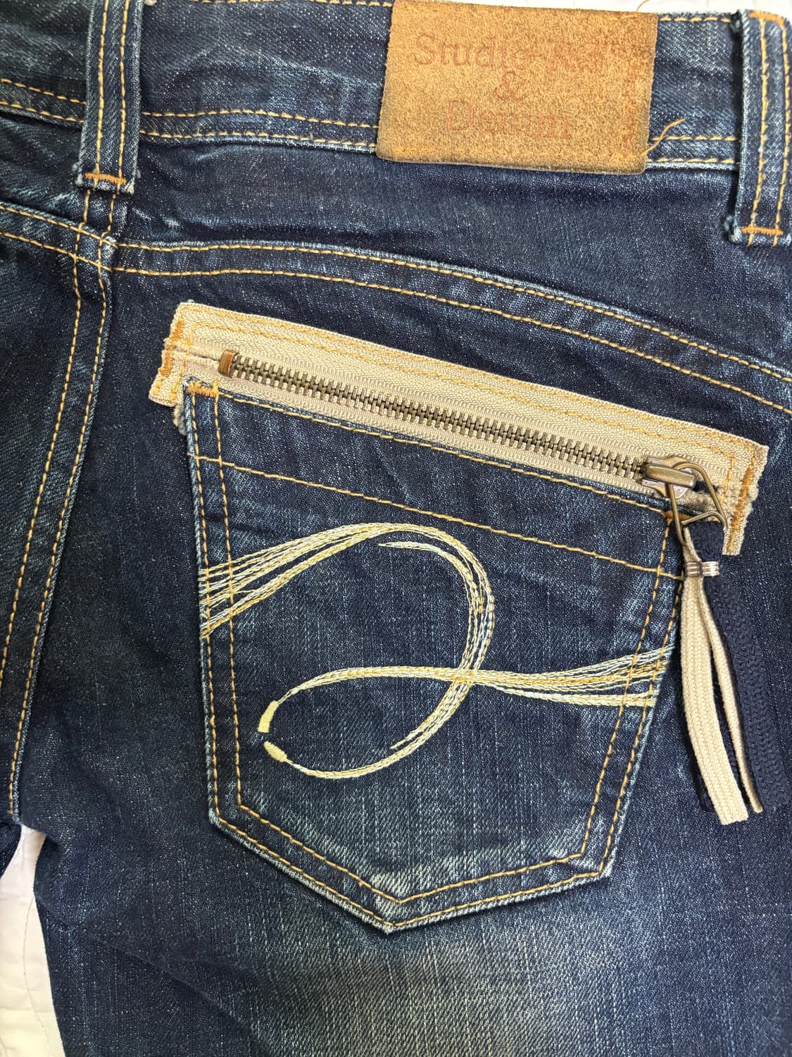 StudioR.P 로우라이즈 부츠컷 청바지 상품이미지6