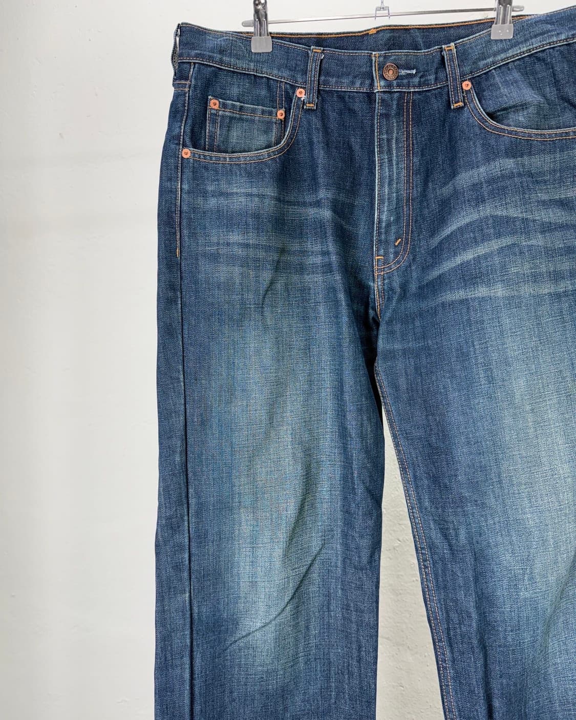 리바이스 211 오렌지 탭 인디고 데님 팬츠 상품이미지2