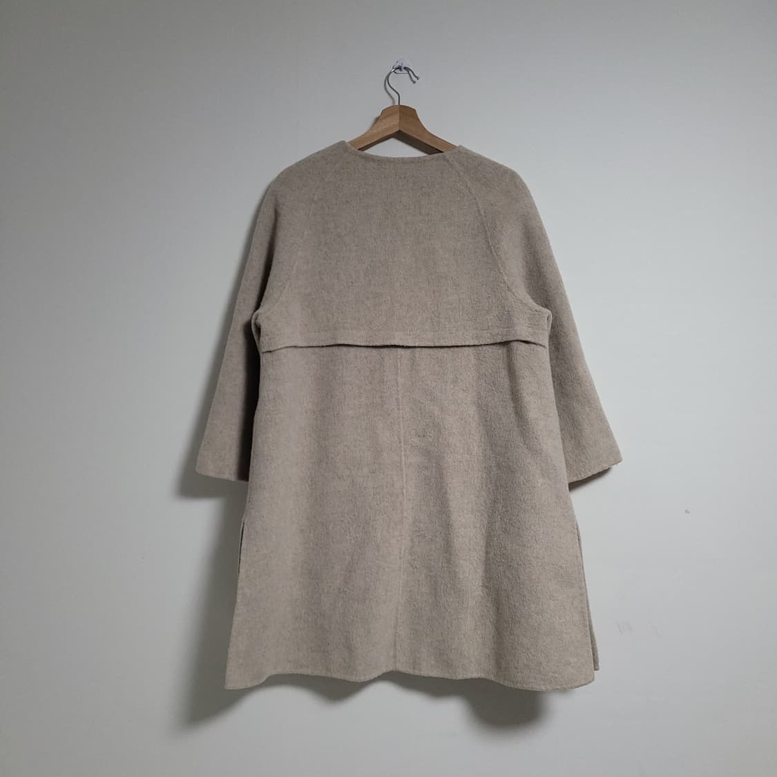 (2) 올리브데올리브 모직 하프 코트 자켓 상품이미지4