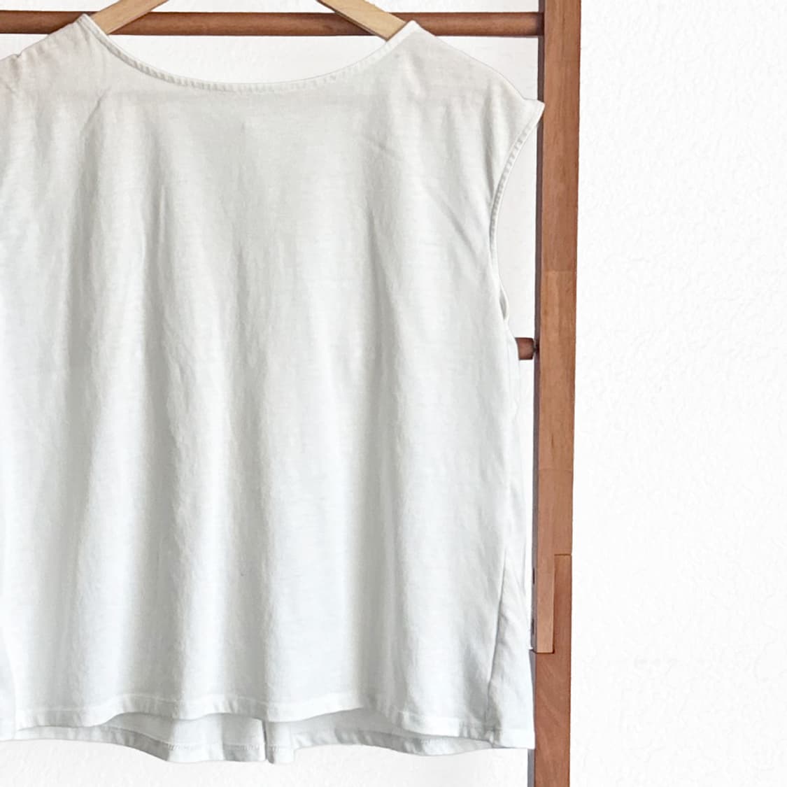 레이스 백 리본 블라우스 상품이미지5