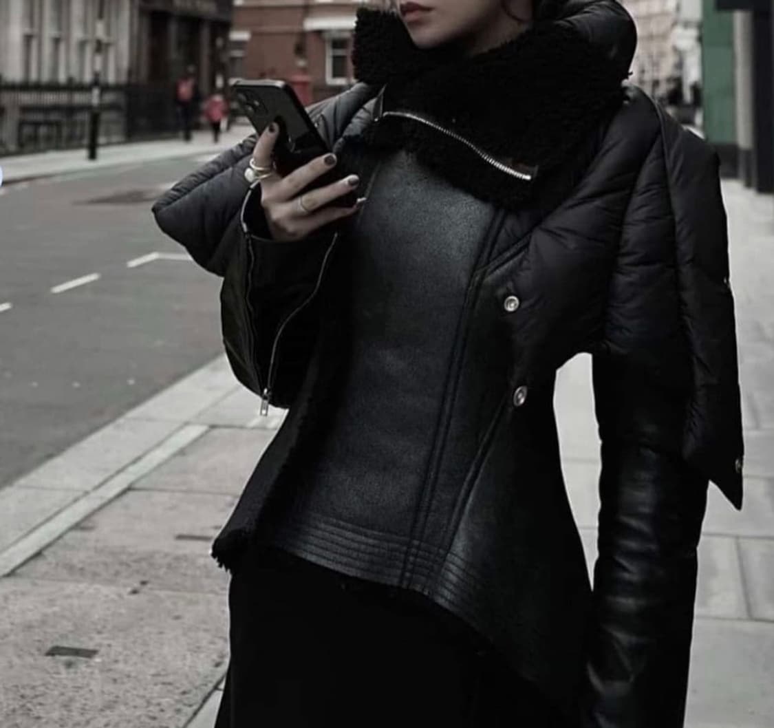 릭오웬스 나스카 시어링 하이넥 무스탕 40 상품이미지10