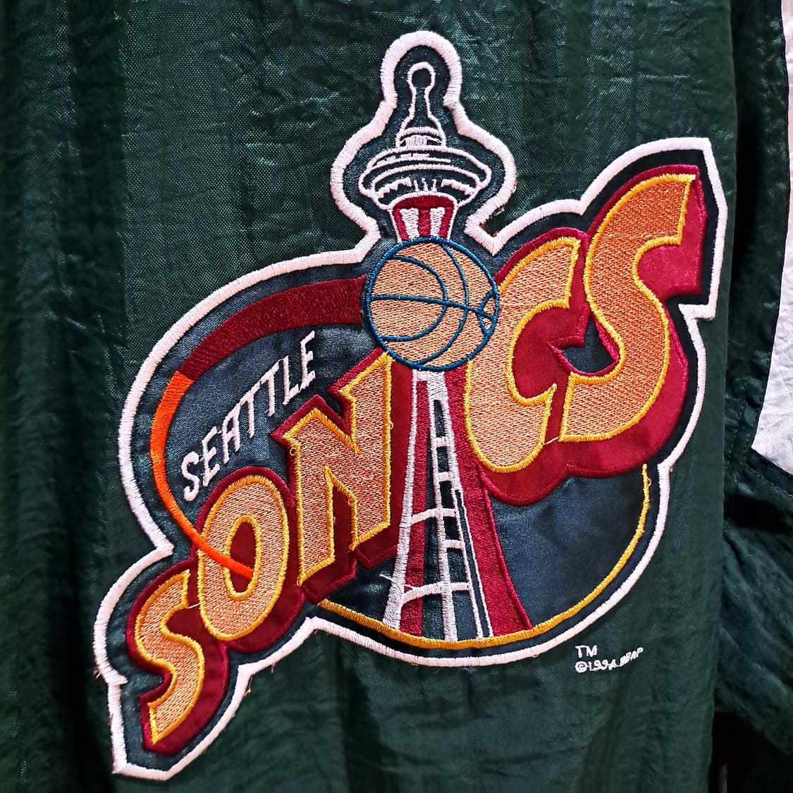 (택포) 리복 90s NBA 시애틀 슈퍼소닉 리버시블 바람막이 A836 상품이미지7