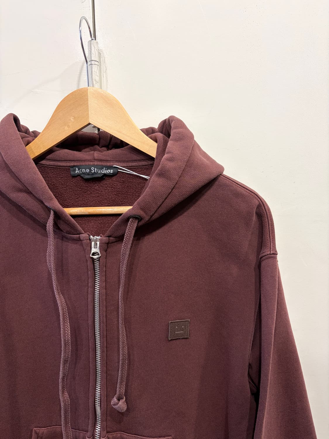 아크네 스튜디오 페이스 패치 후드집업 상품이미지3