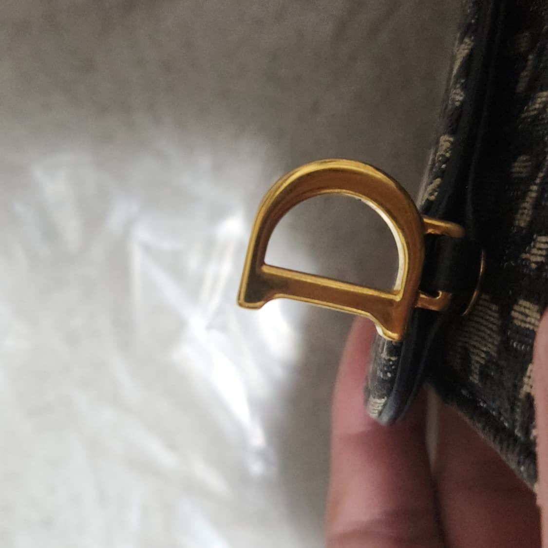 [정품/os] 디올 오블리크 새들 카드지갑 상품이미지8