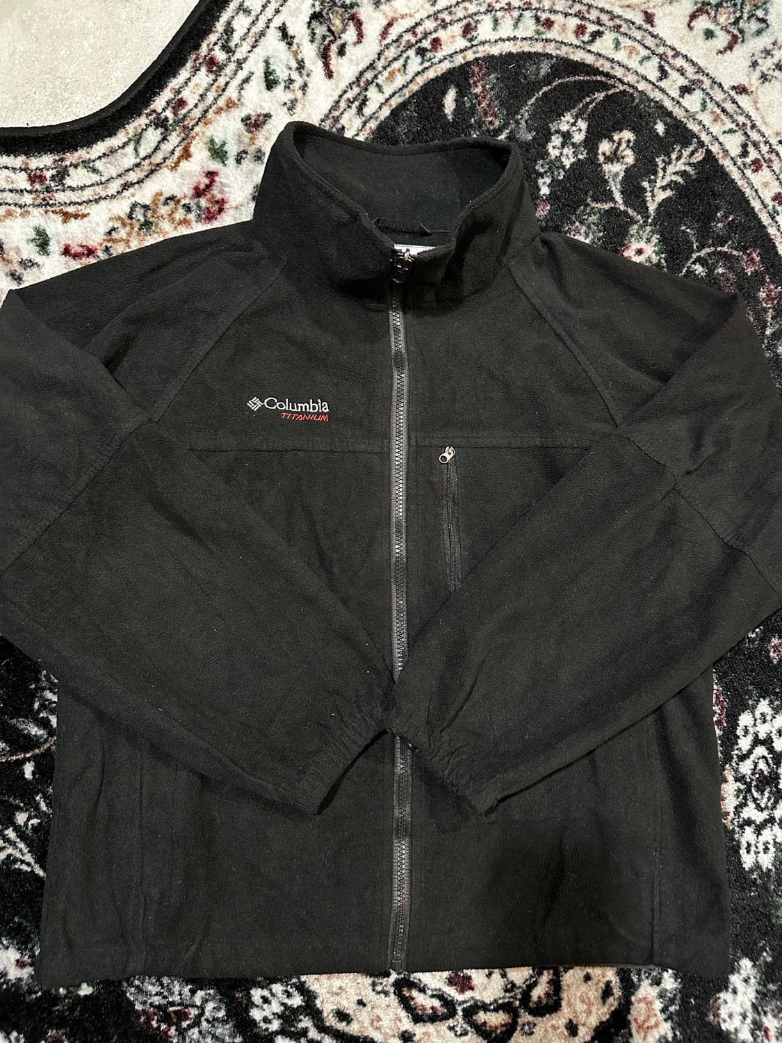 콜롬비아 티타늄 블랙 플리스 자켓 상품이미지1