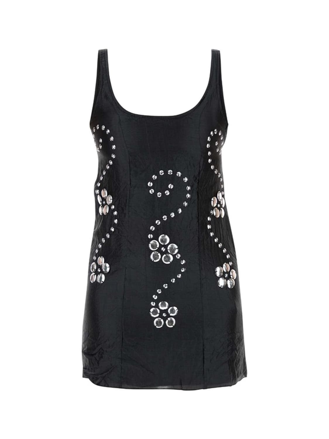 기마구아스 CLAUDE 스터드 실크 원피스 xs 상품이미지1