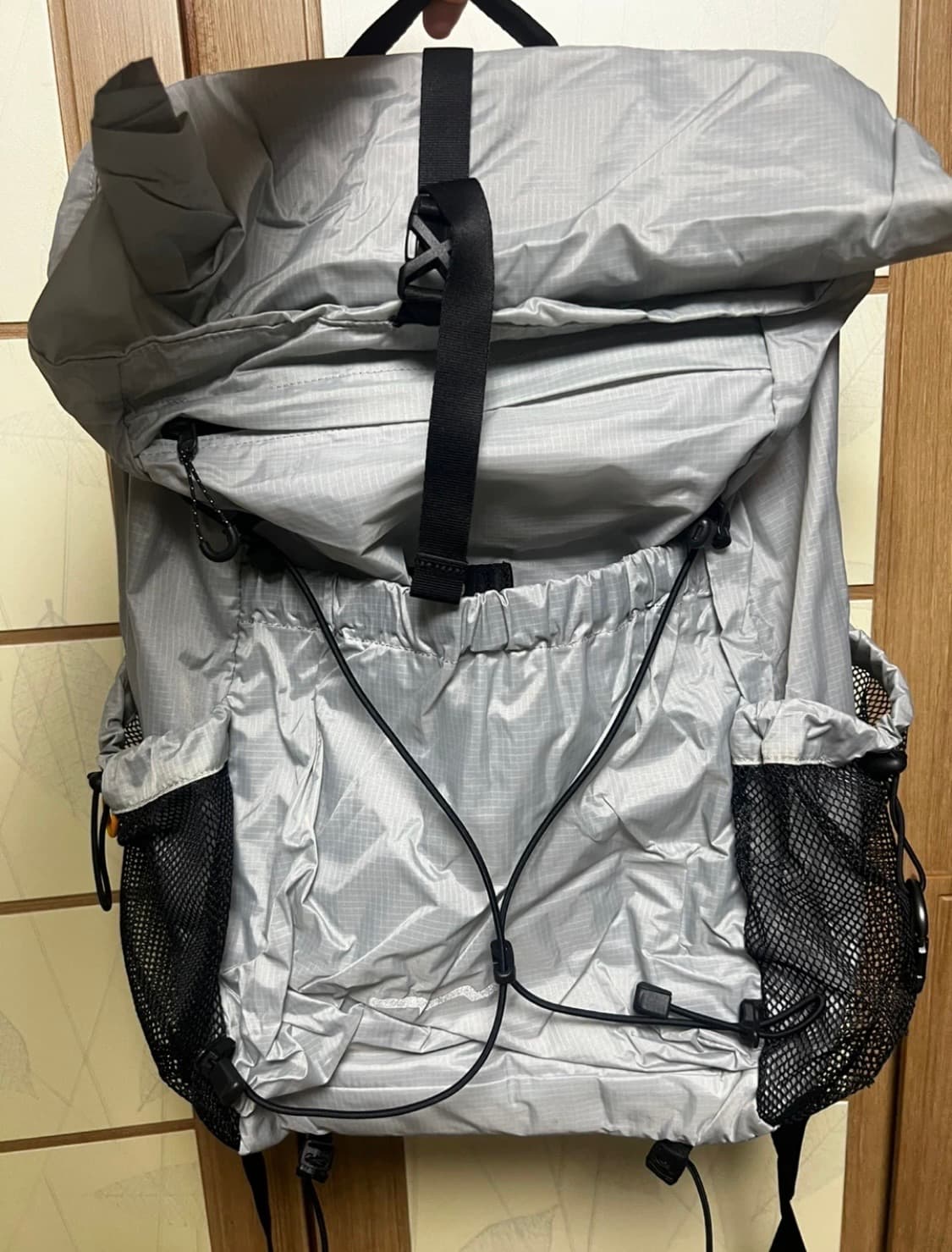 로우로우 스트링 윈드 롤탑 백 022 LIGHT GRAY 상품이미지1