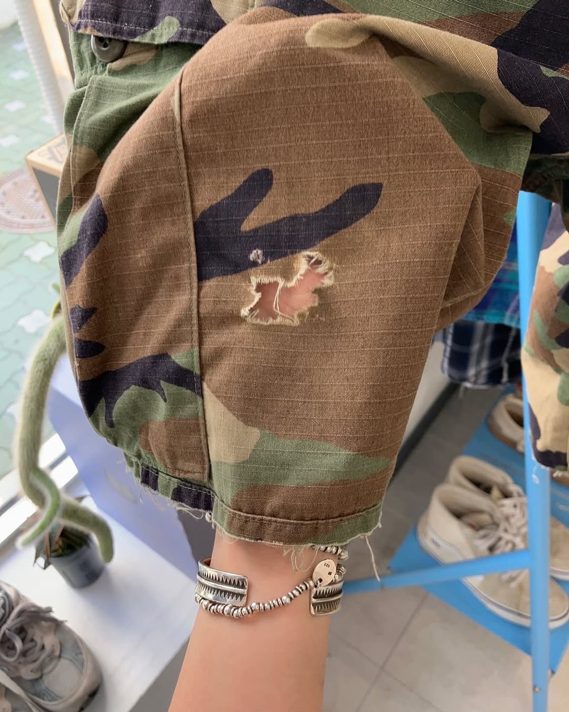 woodland cutting shorts  상품이미지5