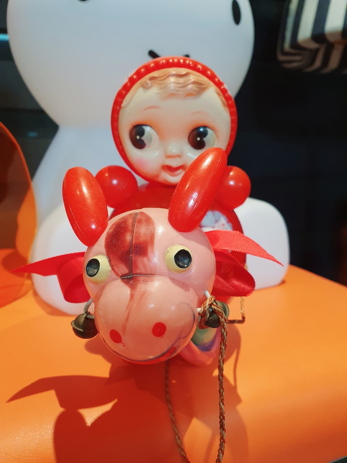 빈티지  쇼와 일본 오뚝이 인형 상품이미지1