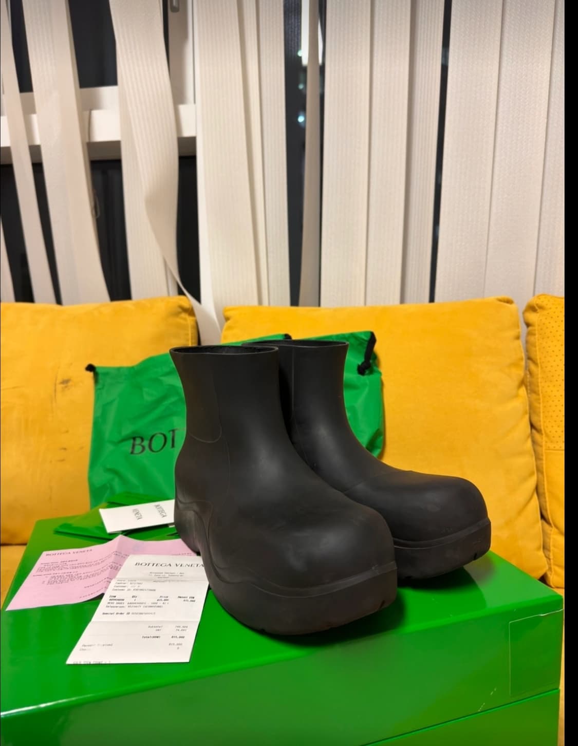 보테가베네타 퍼들부츠 42 상품이미지2