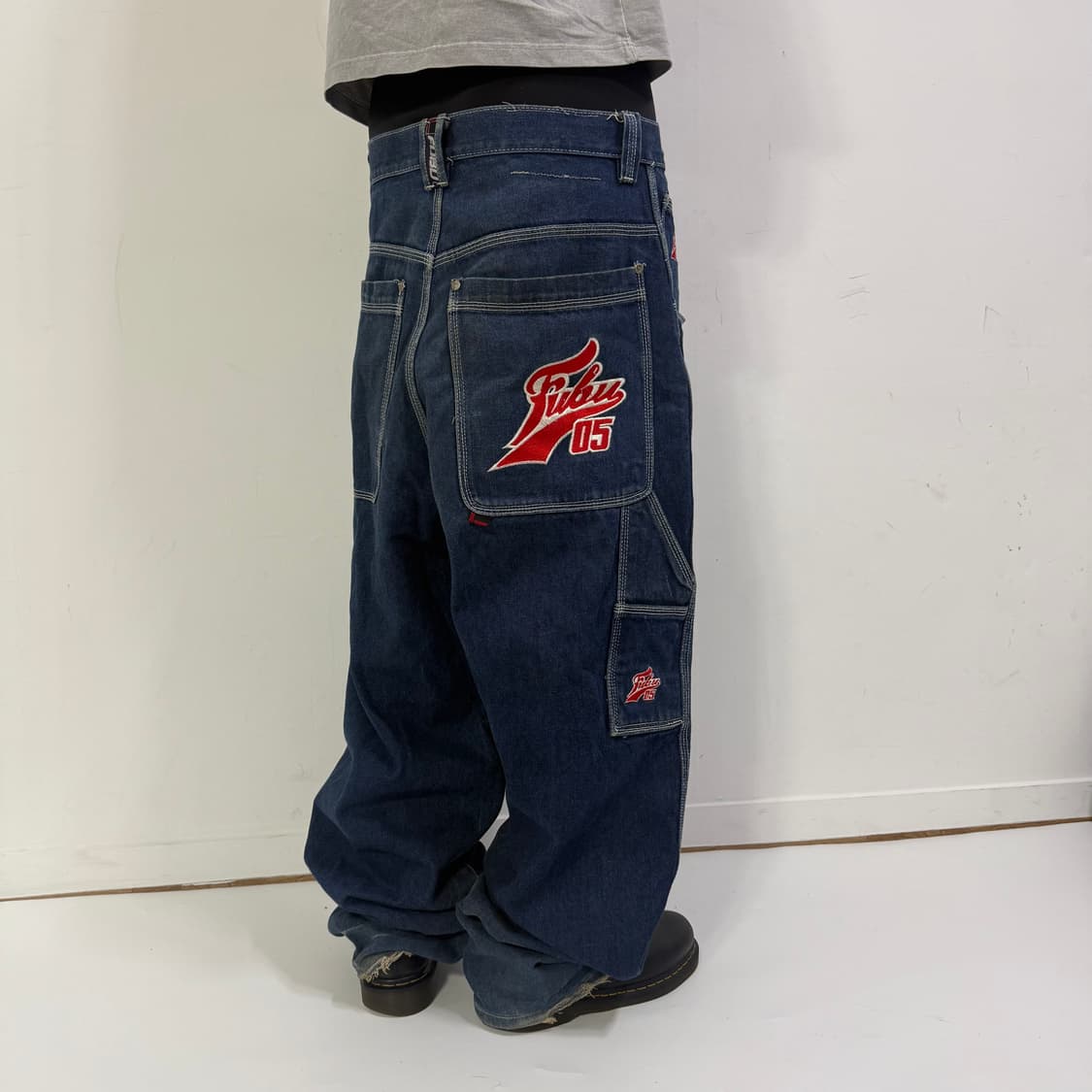 후부 올드스쿨 데님 카펜터 팬츠  상품이미지1