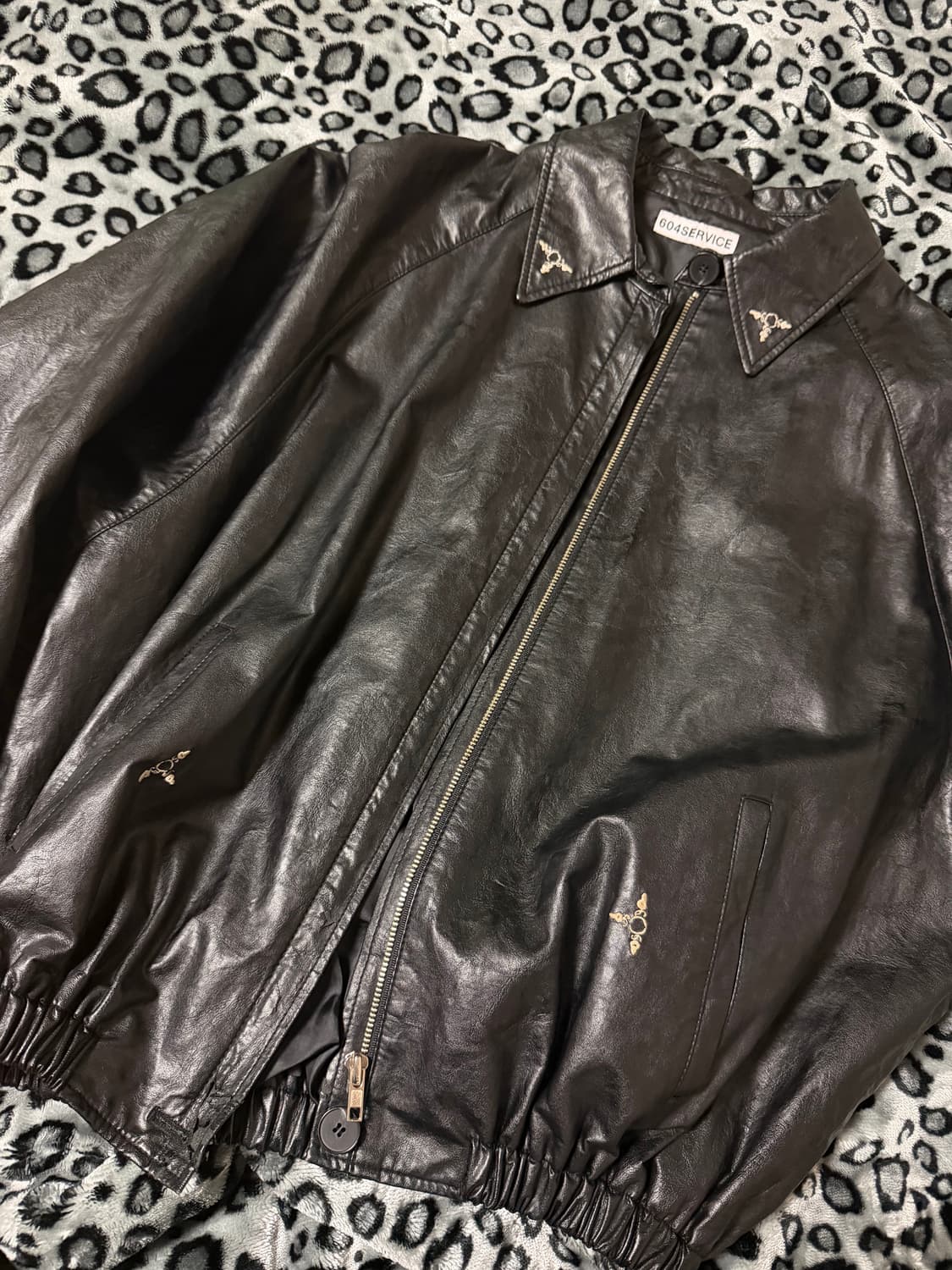 604service 레더자켓 상품이미지2